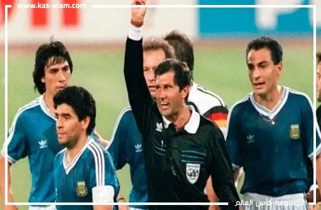 إدغاردو كوديسال يدير نهائي كاس العالم 1990