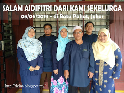 KENANGAN TERINDAH AIDILFITRI 2019