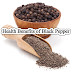 Health Benefits of Black Pepper