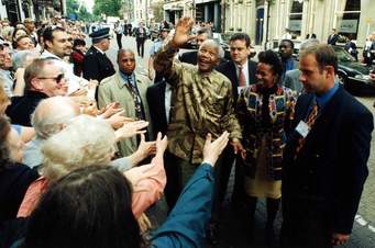 TODAY THE WORLD IS CELEBRATING NELSON MANDELA