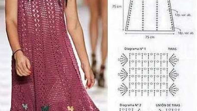 Cómo hacer un vestido de ganchillo para mujer Fácil paso a paso