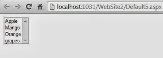 How to Bind ListBox using Complex DataType in ASP.NET