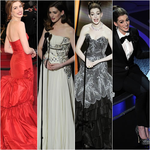 anne hathaway oscar dresses. anne hathaway oscar dresses.