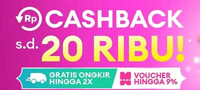 cara menggunakan cashback di lazada