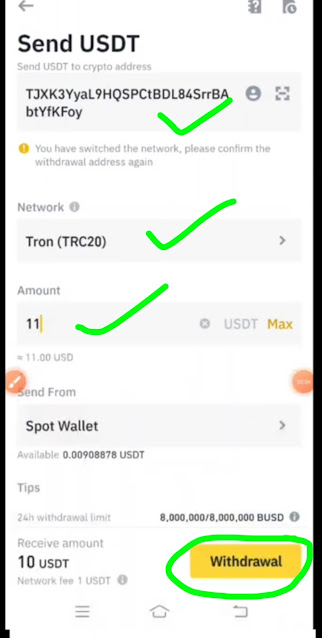 How to transfer money from Binance to Exness account - Binance to Exness transfer crypto Funds