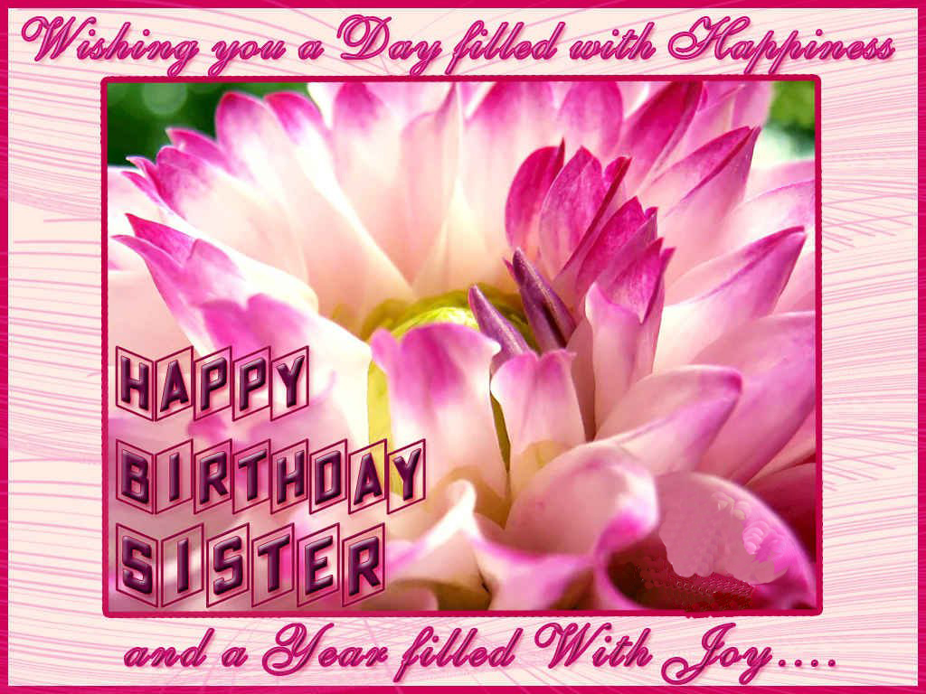 happy birthday sister greeting cards hd wishes wallpapers free ...