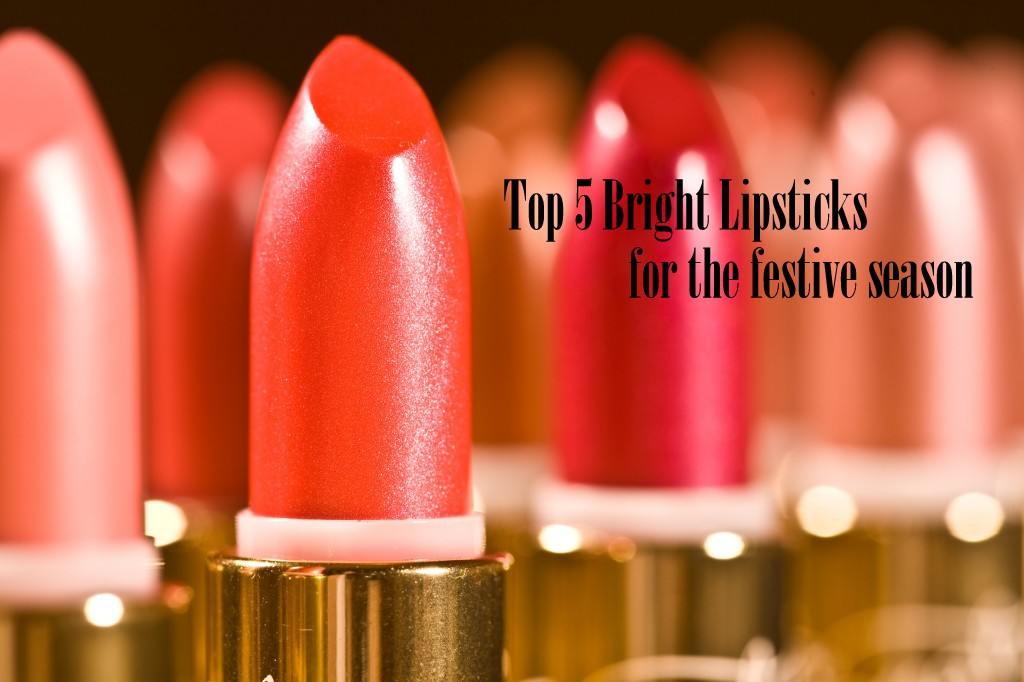 Top 5 bright color lipstick for the festive season, bright lipsticks in India, lipsticks for festive season, red lipsticks india, Mac Ruby Woo India, Indian beauty blogger 