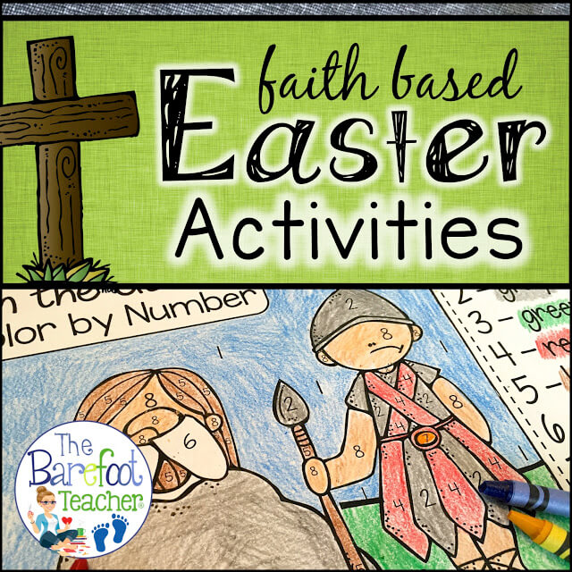 Faith Based Easter Activities for Kids Plus a FREE DOWNLOAD
