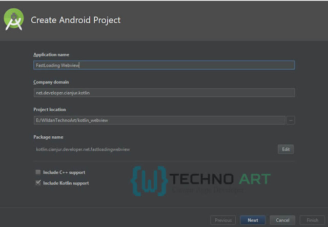 WildanTechnoArt-Create-FastLoading-Webview-Kotlin_Step2