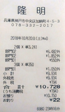 寿司隆明 三宮店 寿司食べ放題コースレビュー カウトコ 価格情報サイト