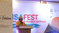 Hari Ini Wakil Bupati Soppeng Hadiri Kegiatan BISA Fest Pesona Kreasi Budaya Soppeng