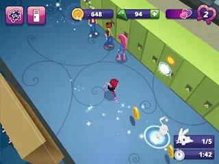 Screenshots of the My little pony: Equestria girls for Android tablet, phone.