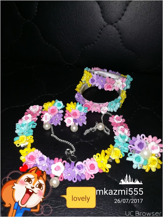 Rainbow jewelry sets