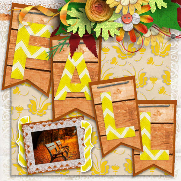 Fall scrapbooking