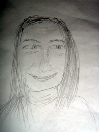 Sketch of Susan Sontag