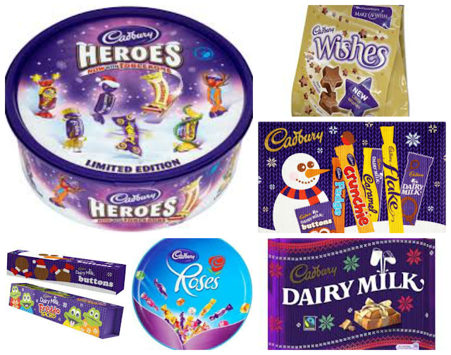 Christmas chocolate from cadbury chocolate for all the family