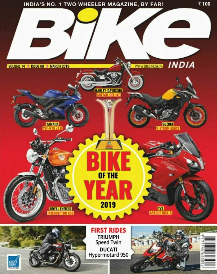 Bike India Magazine March 2019 PDF Download