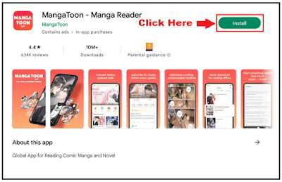 MangaToon app for PC