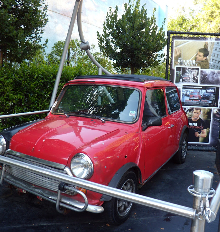 Actual Bourne Identity Mini Cooper movie car