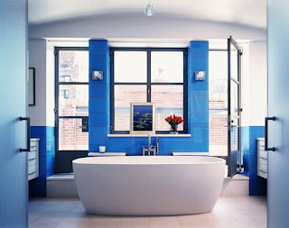 bathroom renovations charlotte nc + Blue Bathroom Design Ideas and Decor with Pictures