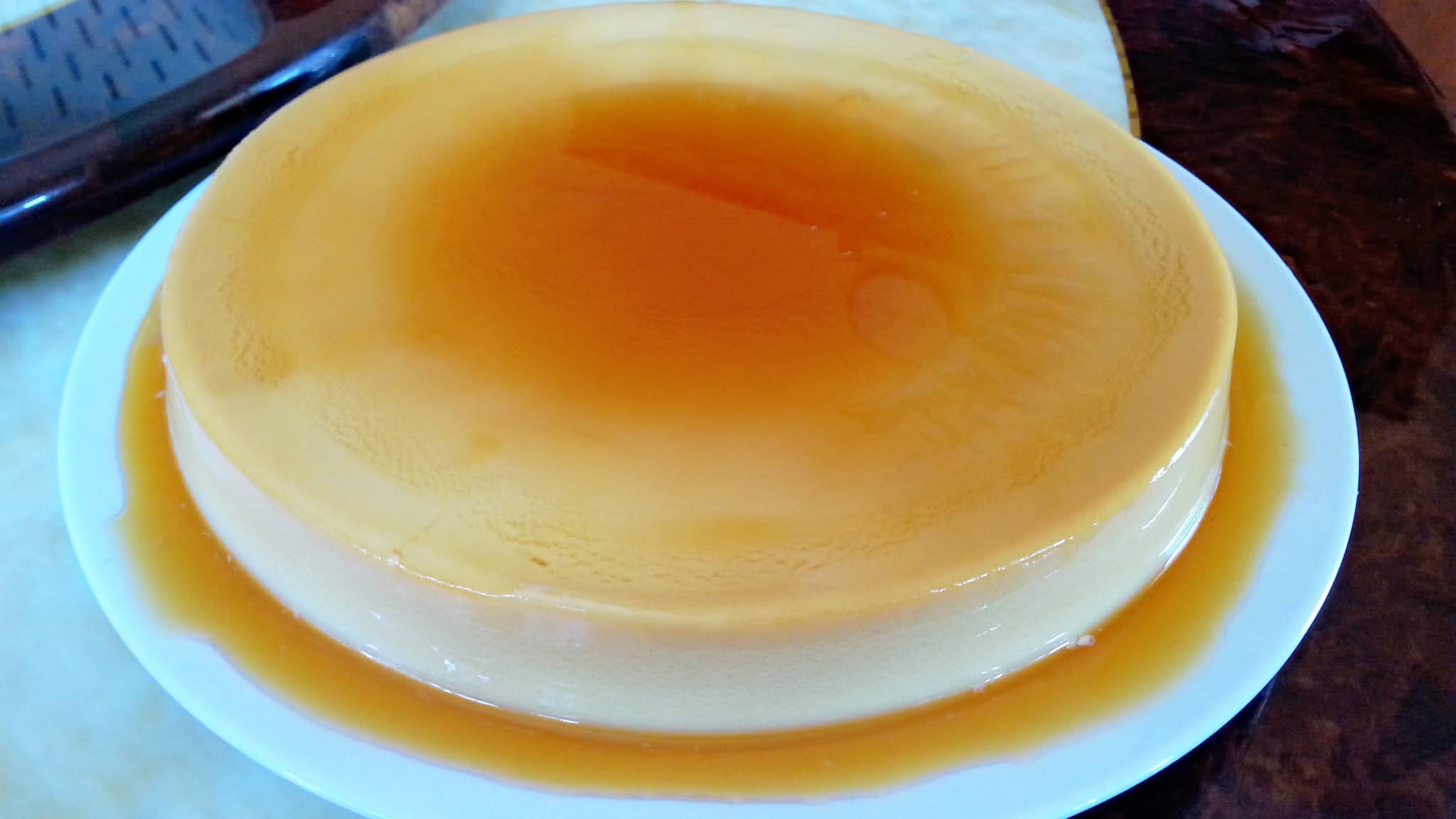 resepi puding karamel tanpa telur