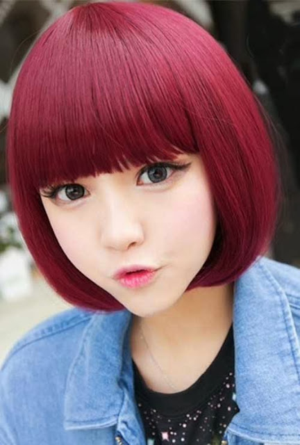 fhasion bob hair style korea