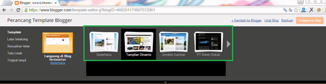 Cara Mengganti Template Blogger dengan Template Gratis mudah