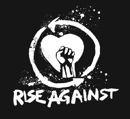 rise against logo. rise against logo. rise