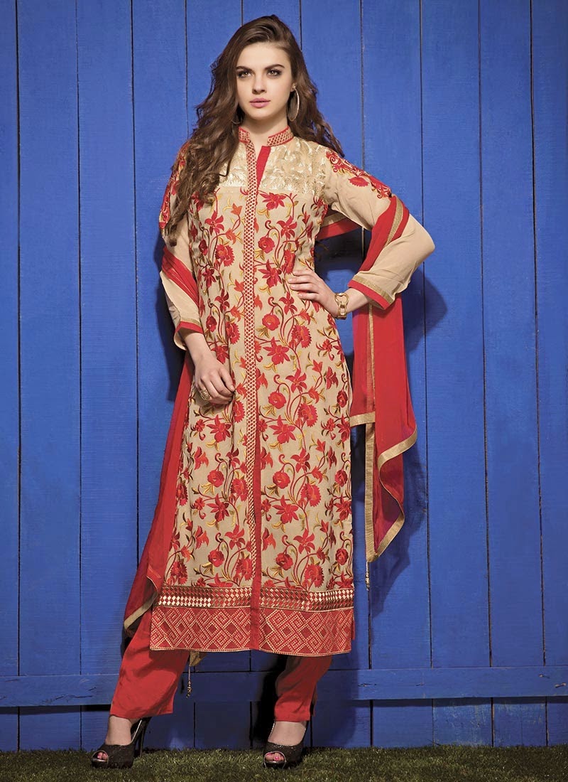 New Designer Pakistani Style Long Length Anarkali Suit