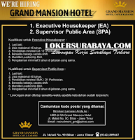 Loker Blitar Jawa Timur di Grand Mansion Hotel Terbaru Desember 2019