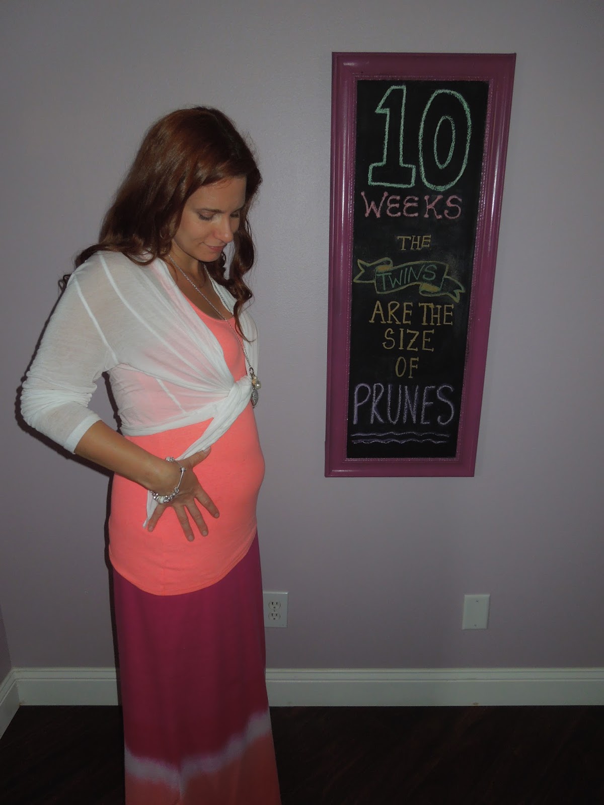 My Twinspirational Journey: July 3- Week 11 Baby Bump Pic
