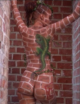 Sexy Naked Woman Illusion