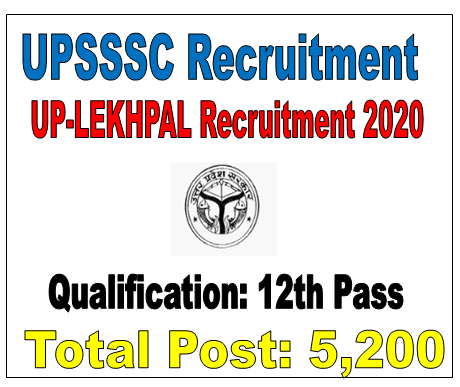 UP-LEKHPAL Recruitment 2020