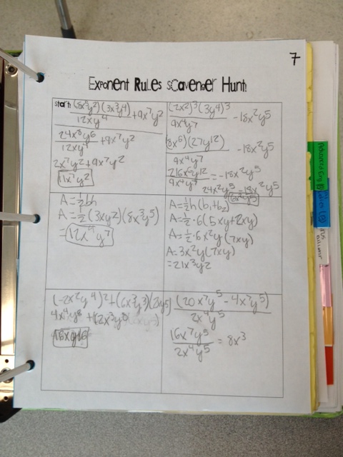 Algebra 1 Unit 8 Test Quadratic Equations Answers Gina Wilson Tessshebaylo