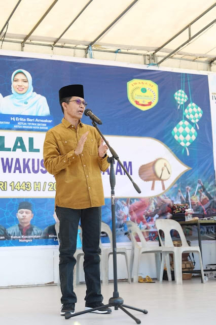 Amsakar Hadiri Acara Halal Bi Halal Iwakusi Kota Batam