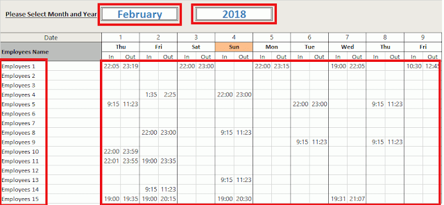 Overtime Pay Rate Calculator Template