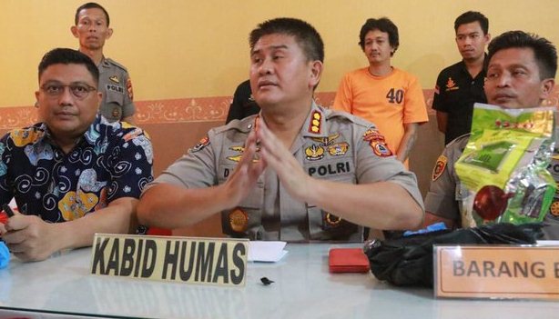 Polda Sulsel Amankan, Pengedar Sabu Senilai Rp 1,5 Miliar Asal Malaysia Diamankan 