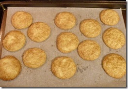 snickerdoodles baked