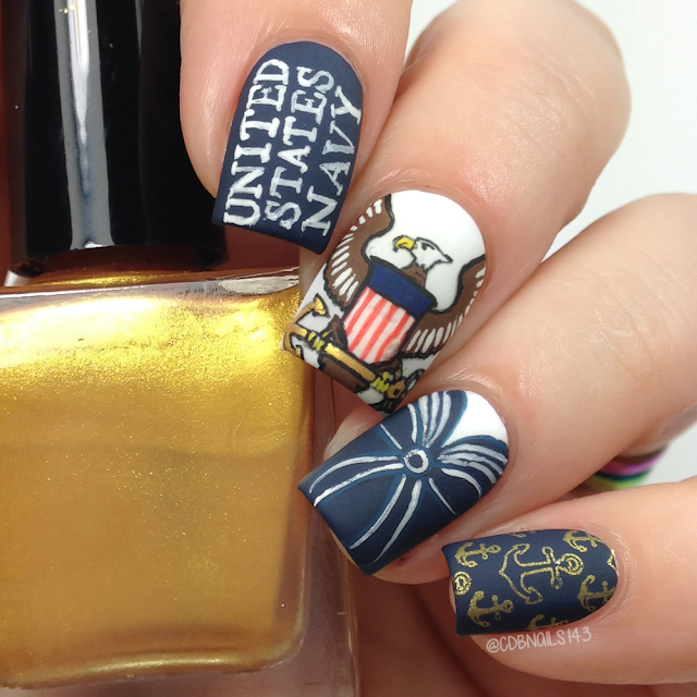 CDB Nails-Navy Nails