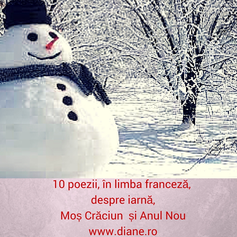 Poezii In Limba Franceză Cu Iarnă Moș Crăciun și Anul Nou Diane Ro
