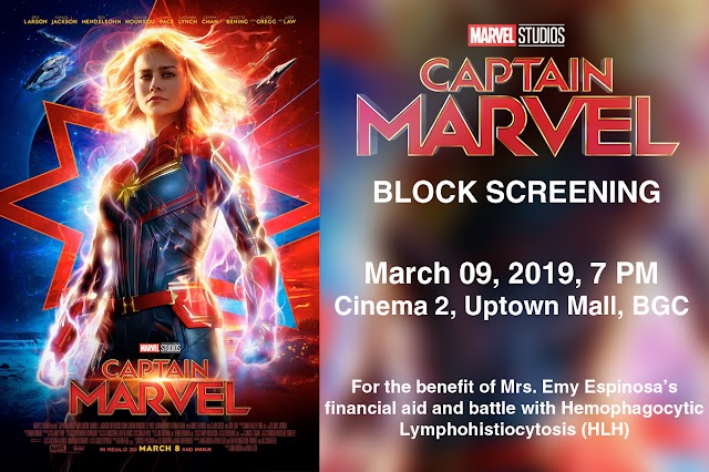 Captain Marvel Block Screening for a Cause