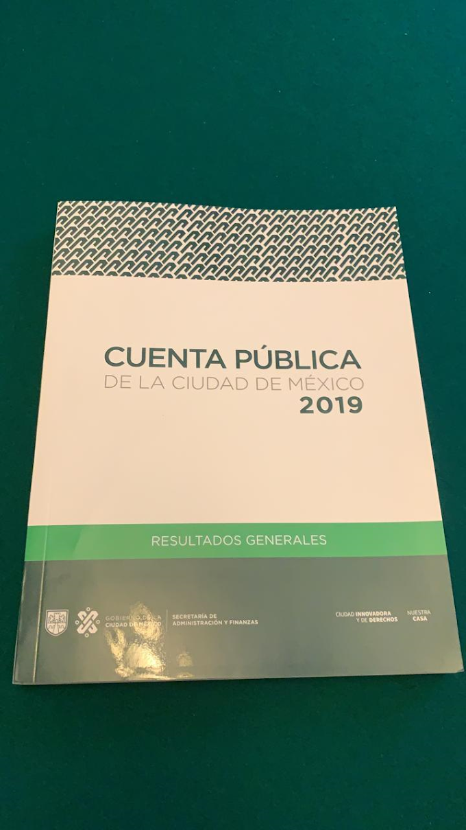 El Congreso de la CDMX recibe la Cuenta Pública de la Ciudad de México