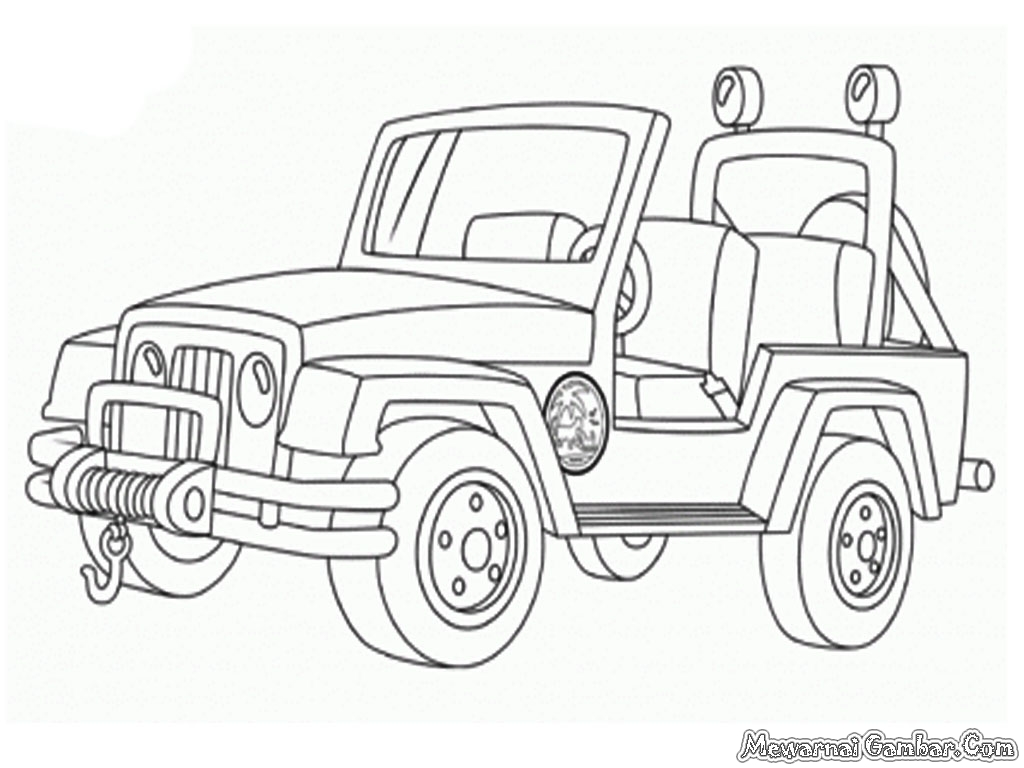 Kumpulan Animasi Mobil Jeep Kantor Meme