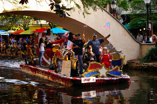 SAN ANTONIO RIVER WALK, MILITARY PARADE, THE CITY OF UNIVERSAL CITY, 