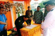 Walikota Affan Alfian Bintang Hadiri Sertijab Camat Sultan Daulat Bersama Rombongan