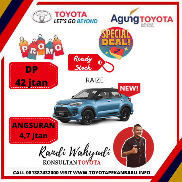 Promo Paket Kredit Toyota Raize DP Ringan di Pekanbaru
