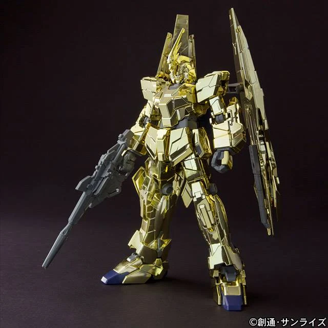 HGUC 1/144 Unicorn Gundam 03 Phenex [Unicorn Mode] Gold Plated - Release Info