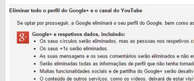 Como excluir conta Google+ mais