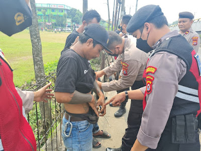Operasi Premanisme, Polresta Tangerang dan Polsek Amankan Belasan Orang