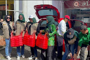  Jumat Berkah, Partai PPP Berbagi Makanan Untuk Masyarakat Sekitar